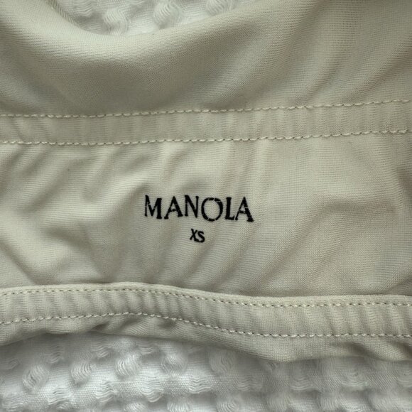 Aritzia Manola Cora Crop Top Ivory Size XS Activewear‎ Fitness Workout Gym - Picture 7 of 7
